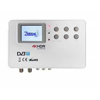ZDB-T70004K ZODIAC MODULATORE AUDIO/VIDEO DVB-T 4K HDR CON INGRESSO HDMI PASSANTE E CVBS