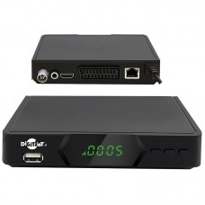 DDT2 FLYCOM DECODER DVB-T2 HD DA TAVOLO