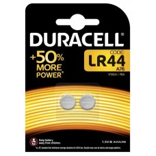 LR44 DURACELL PILA 1,5V ALKALINA BLISTER 2 PEZZI