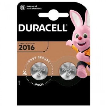 DL2016 DURACELL PILA LITIO BLISTER 2 PEZZI