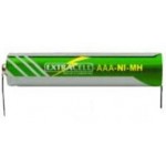 BATTERIA RICARICABILE NI-MH FORMATO 'AAA' MINISTILO 600mah 1,2V CON LAMELLE