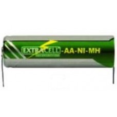 BATTERIA RICARICABILE NI-MH FORMATO 'AA' STILO 1200mah 1,2V CON LAMELLE