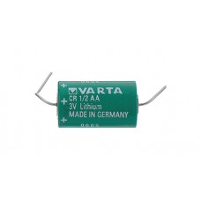 CR1/2AA BATTERIA LITIO 3V MONTAGGIO CIRCUITO STAMPATO