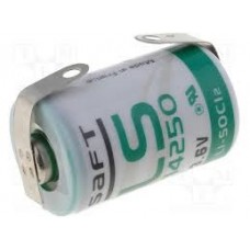 LS14250 SAFT BATTERIA LITIO FORMATO '1/2AA' 1200mah 3,6V TERMINALI A SALDARE