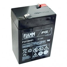 FG10451 FIAMM BATTERIA RICARICABILE PIOMBO 6V 4,5Ah