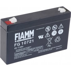 FG10721 FIAMM BATTERIA RICARICABILE PIOMBO 6V 7,2Ah