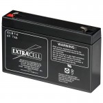 BATTERIA RICARICABILE PIOMBO 6V 7,2Ah IMPORT