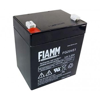 FG20451 FIAMM BATTERIA RICARICABILE PIOMBO 12V 4,5Ah