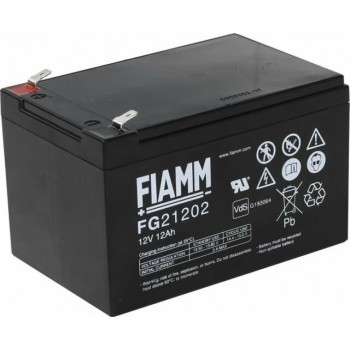 FG21202 FIAMM BATTERIA RICARICABILE PIOMBO 12V 12Ah