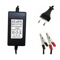 CARICABATTERIE SWITCHING PER BATTERIE AL PIOMBO 12V 2,0A