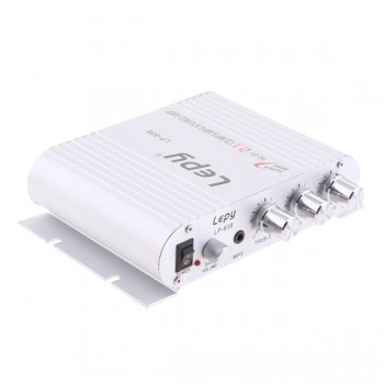 AMPLIFICATORE AUDIO STEREO 15Wx2 + 20Wx1 DC 12V 3A