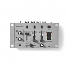 MIXER DJ 3 CANALI STEREO CROSSFADER TALKOVER
