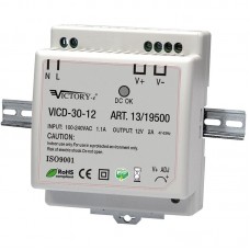 ALIMENTATORE SWITCHING BARRA DIN 12V 2.0A