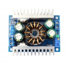CONVERTITORE STEP-UP DC-DC IN:8-32Vdc OUT:9-46Vdc 8A AUTOMATICO