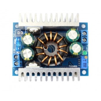 CONVERTITORE STEP-UP DC-DC IN:8-32Vdc OUT:9-46Vdc 8A AUTOMATICO