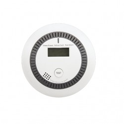 RIVELATORE DI MONOSSIDO DI CARBONIO CON DISPLAY EN50291-1 ISNATCH