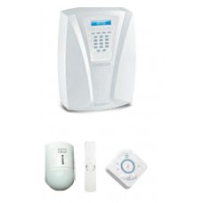 KIT EASY WL FRACARRO KIT DI SICUREZZA COMPOSTO DA CENTRALE DEFENDER HYB. TELECOMANDO CONTATTO E I.R.