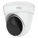MKTV-DV5MP TELECAMERA AHD 5MPX VARIFOCAL 2,8/12MM DOME 4 IN 1 CASE METALLO