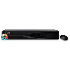 DVR 4 CANALI IBRIDO AHD 5MPX/9 CANALI IP 1080P HDMI AUDIO