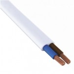 CAVO ELETTRICO PIATTO 2x0,75 BIANCO