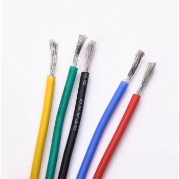 CAVO UNIPOLARE FLEX SILICONICO 0,32mm VARI COLORI CONFEZIONE 10 MT.