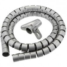 KIT SPIRALE RACCOGLICAVO MISURA 1,5mt COLORE GRIGIO