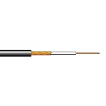 CAVO SCHERMATO 1x0,08 COLORE NERO