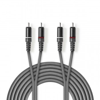 CAVETTO 2xSPINE RCA - 2xSPINE RCA GOLD mt 2,5