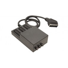 PRESA MULTIPLA 3 POSTI SCART CON COMMUTATORI