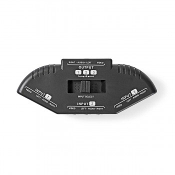 COMMUTATORE A/V 3 IN-OUT+S-VHS