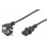 CAVO ALIMENTAZIONE PRESA IEC C13 - SPINA SCHUKO IEC320 mt.1,5