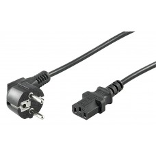 CAVO ALIMENTAZIONE PRESA IEC C13 - SPINA SCHUKO IEC320 mt.1,5