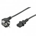 CAVO ALIMENTAZIONE PRESA IEC C13 - SPINA SCHUKO IEC320 mt.2,0 CAVO 3x1,5mmq PROFESSIONALE