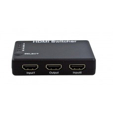 SWITCHER HDMI 5 IN 1 OUT AUTOMATICO CON TELECOMANDO