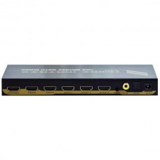 SWITCH/SPLITTER HDMI MATRIX 4 IN 2 OUT 3D 4K 2K AUDIO E TELECOMANDO