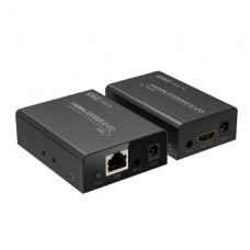 HD EXTENDER GBC HDMI CAT.5/CAT.6 50MT CON 1 CAVO ETHERNET E TRASMETTITORE I.R.