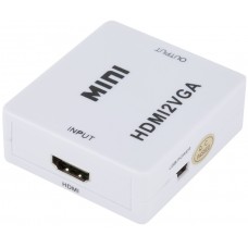 CONVERTITORE HDMI IN - VGA OUT CON AUDIO INTEGRATO