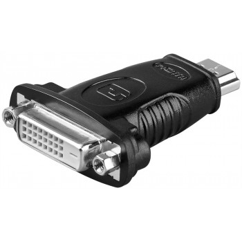 ADATTATORE HDMI MASCHIO - DVI-D FEMMINA