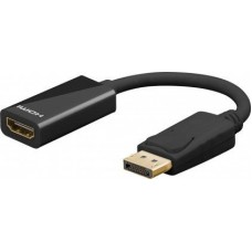 ADAPTER HDMI FEMMINA - DISPLAY PORT MASCHIO