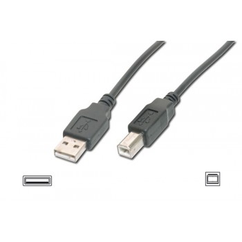 CAVO USB2.0 USB A MASCHIO - USB B MASCHIO MT.0,50