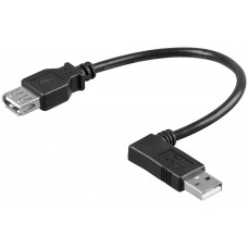 CAVO USB2.0 USB A MASCHIO - USB A FEMMINA MT.0,30