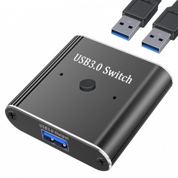 SWITCH USB2.0 2 PORTE AUTOMATICO