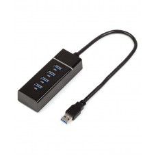 HUB USB3.0 4 PORTE ALTA VELOCITA' SENZA ALIMENTATORE