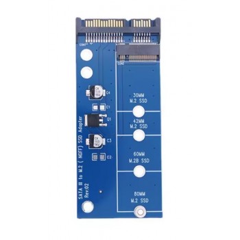 CONVERTITORE M2 NGFF SSD A SATA 3 3.0 PER UNITA' 2230 2280 2242