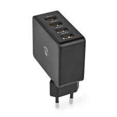 ALIMENTATORE USB TYPE A 220V 4 OUT 2.4A MAX