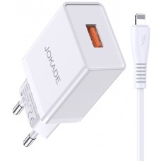 ALIMENTATORE USB 220V 1x5A COMPLETO DI CAVO USB TYPE A / LIGHTNING