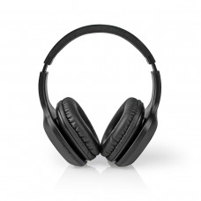 CUFFIA BLUETOOTH OVER-EAR CON MICROFONO COLORE NERO