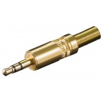 SPINA VOLANTE D.3,5 STEREO DORATA CON GUIDACAVO