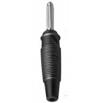 SPINA BANANA FLESSIBILI CON FORO 4mm NERA