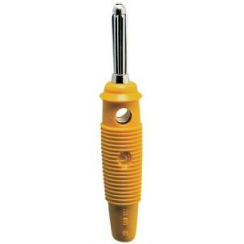 SPINA BANANA FLESSIBILI CON FORO 4mm GIALLA